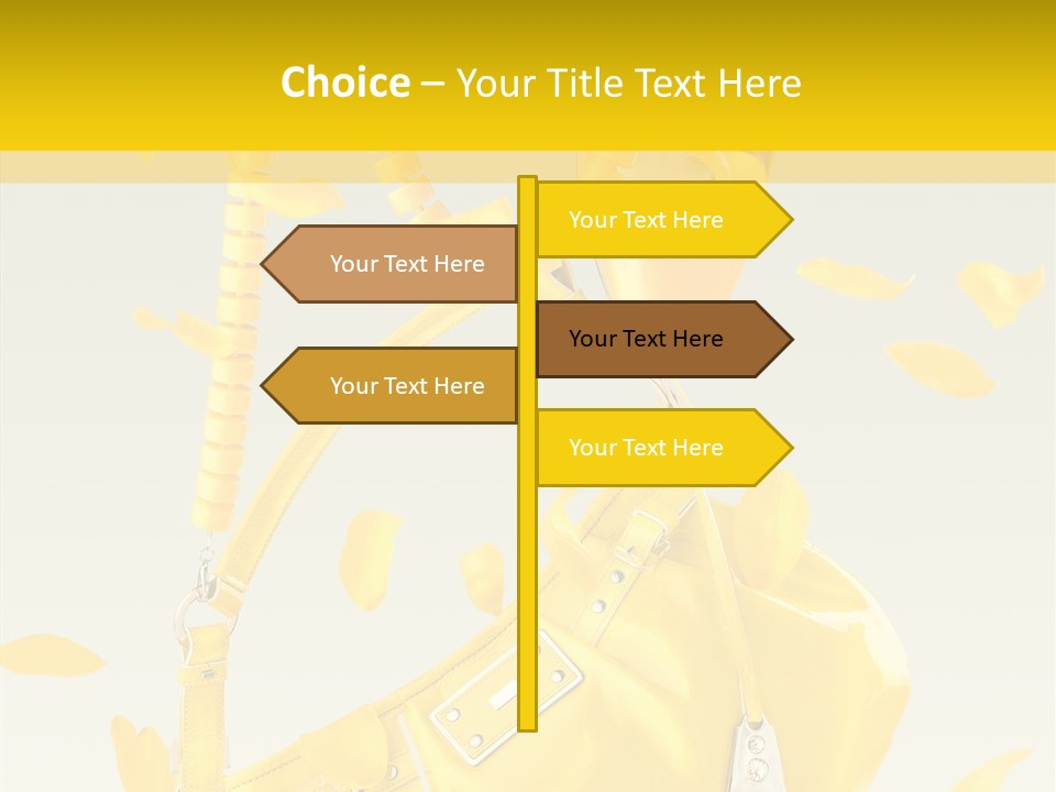 Elegance Retail Handbag PowerPoint Template