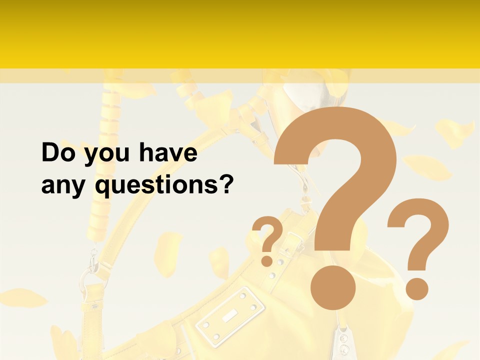 Elegance Retail Handbag PowerPoint Template