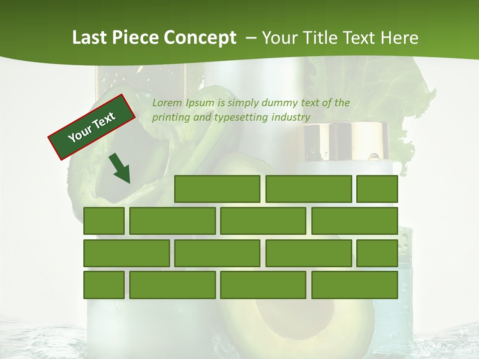 Pure Container White PowerPoint Template