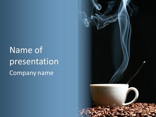 Morning Breakfast Brown PowerPoint Template