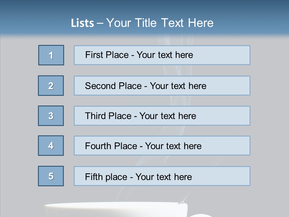 Morning Breakfast Brown PowerPoint Template