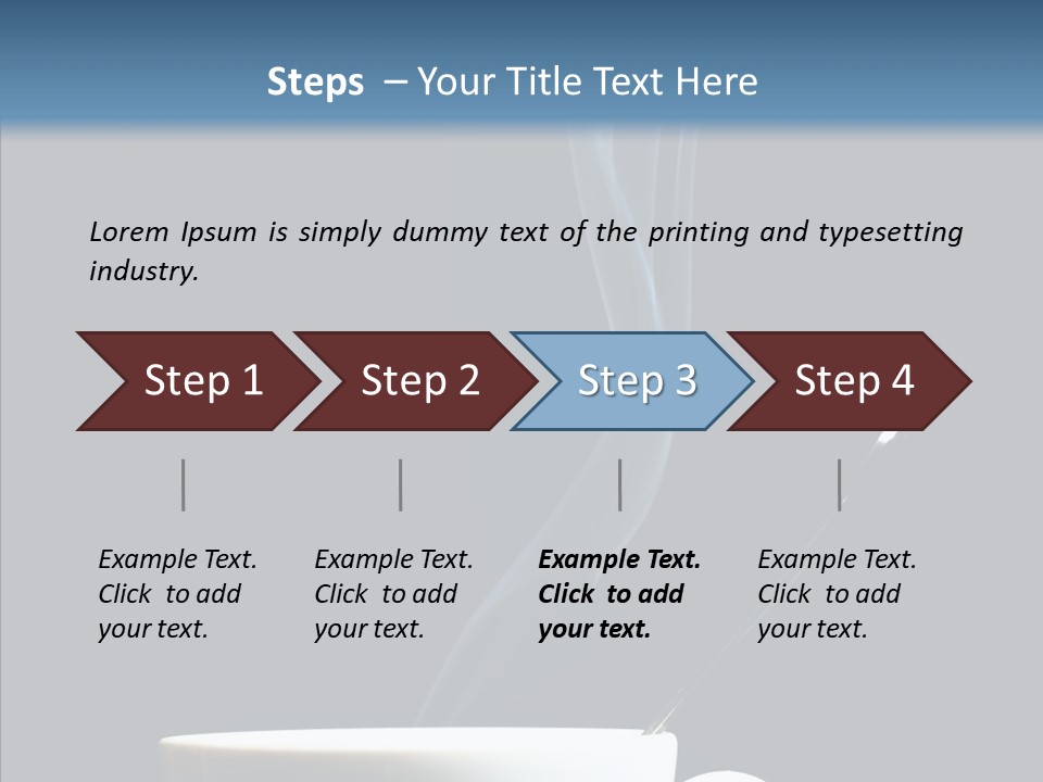 Morning Breakfast Brown PowerPoint Template