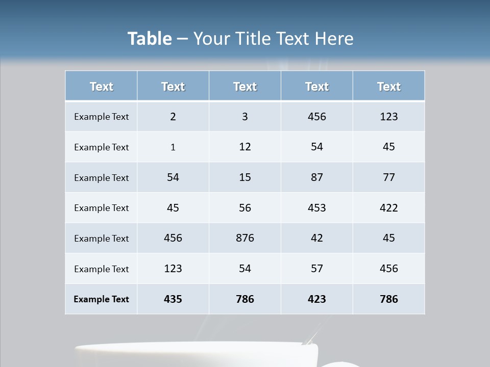 Morning Breakfast Brown PowerPoint Template