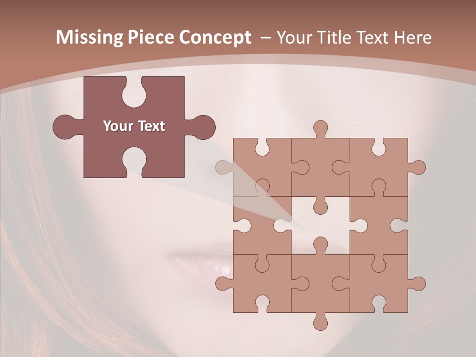 Glamourous Gloomy Sad PowerPoint Template