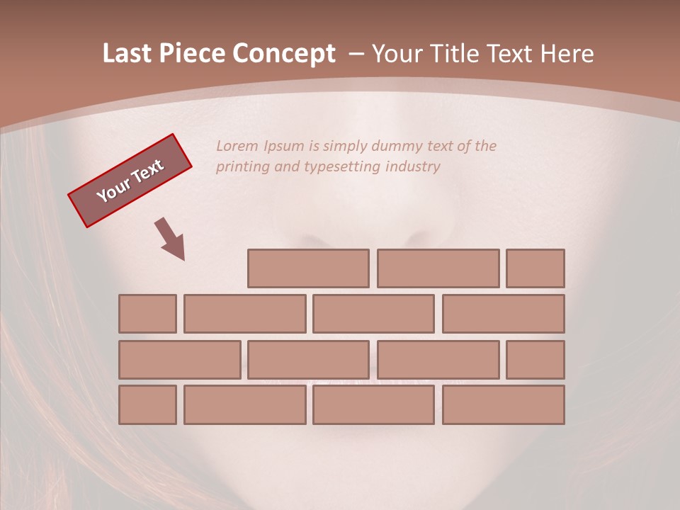 Glamourous Gloomy Sad PowerPoint Template