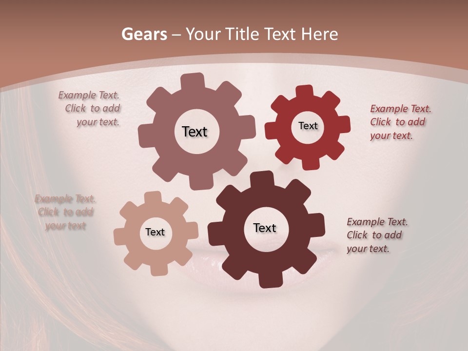 Glamourous Gloomy Sad PowerPoint Template