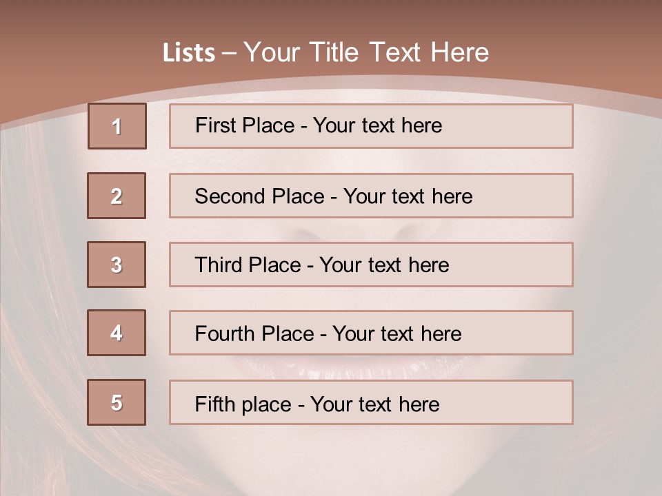 Glamourous Gloomy Sad PowerPoint Template