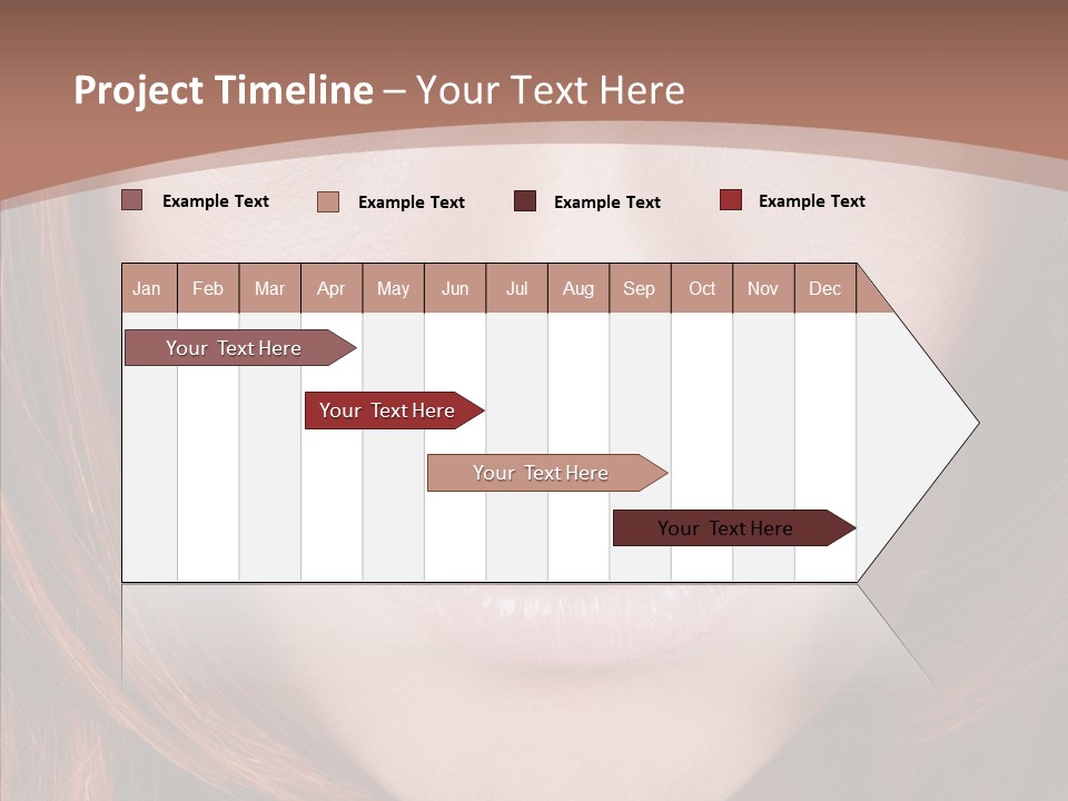 Glamourous Gloomy Sad PowerPoint Template