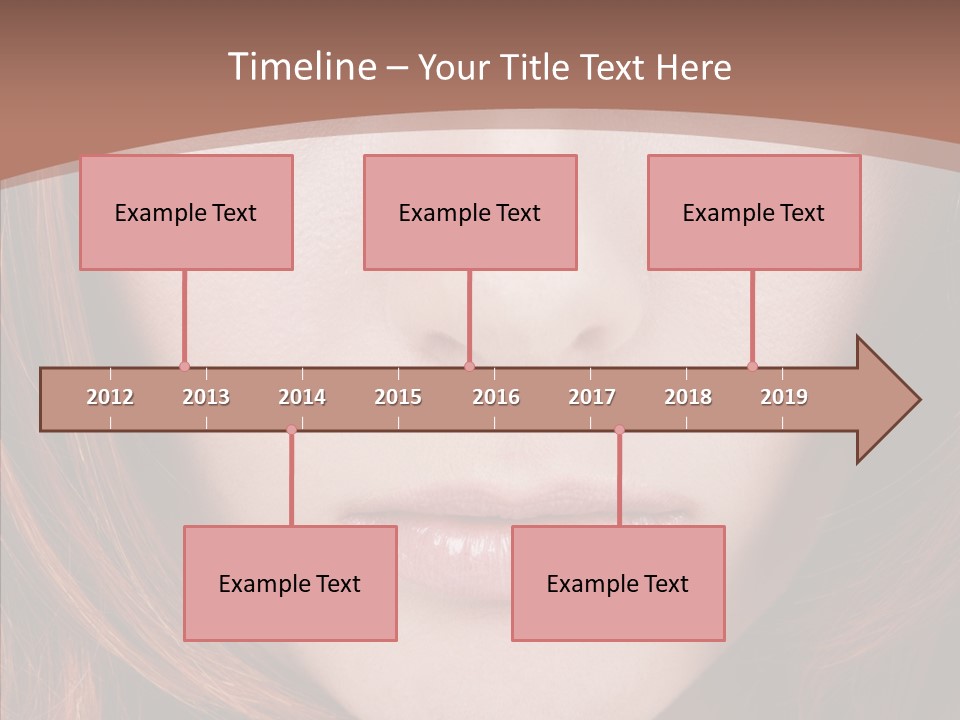 Glamourous Gloomy Sad PowerPoint Template