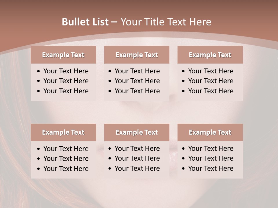 Glamourous Gloomy Sad PowerPoint Template