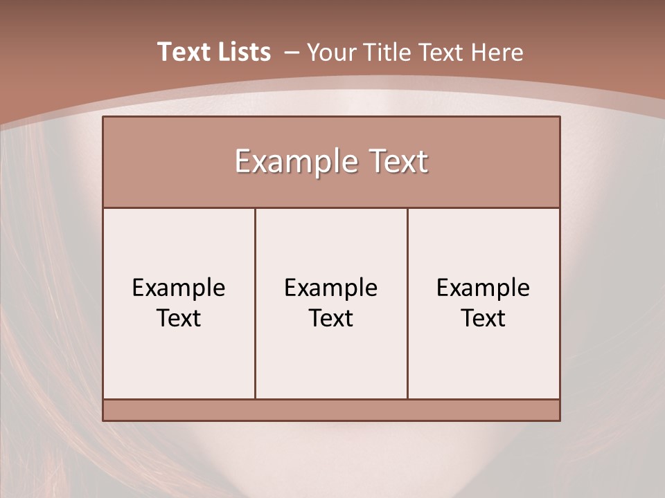 Glamourous Gloomy Sad PowerPoint Template