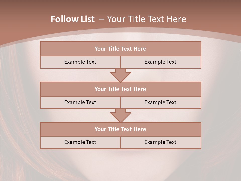 Glamourous Gloomy Sad PowerPoint Template