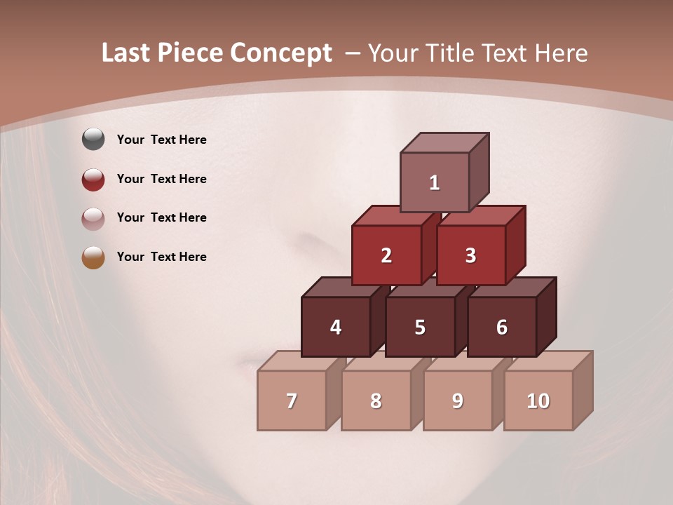 Glamourous Gloomy Sad PowerPoint Template