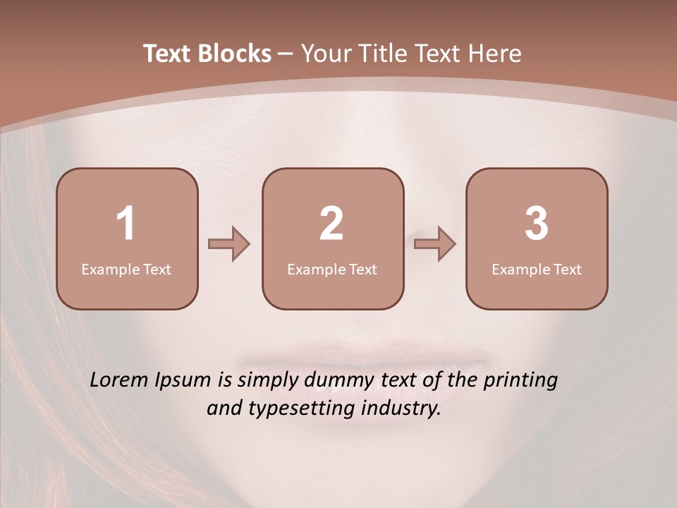 Glamourous Gloomy Sad PowerPoint Template