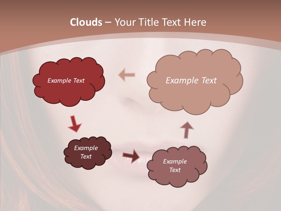 Glamourous Gloomy Sad PowerPoint Template