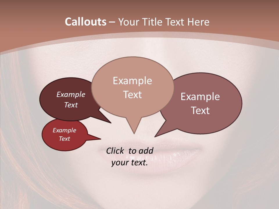 Glamourous Gloomy Sad PowerPoint Template