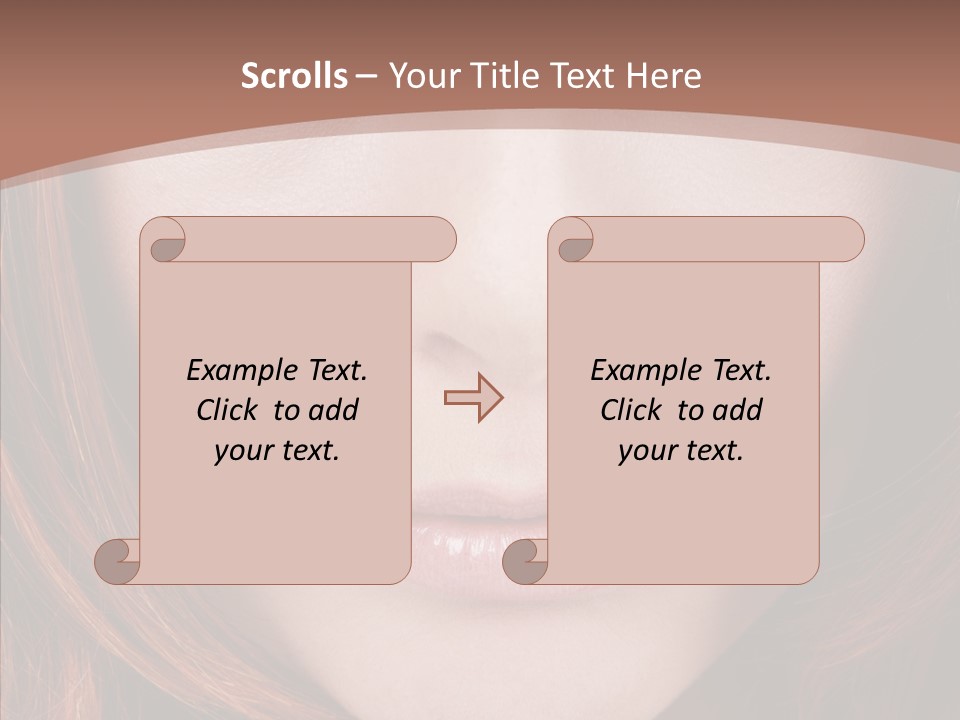 Glamourous Gloomy Sad PowerPoint Template