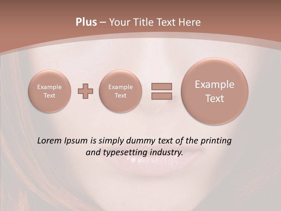 Glamourous Gloomy Sad PowerPoint Template