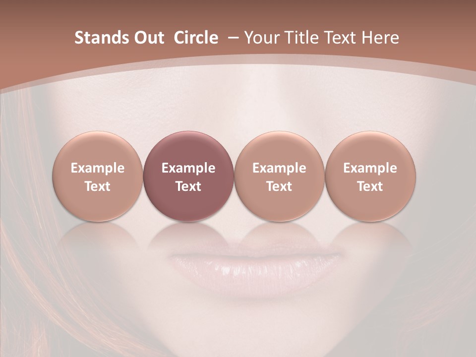 Glamourous Gloomy Sad PowerPoint Template