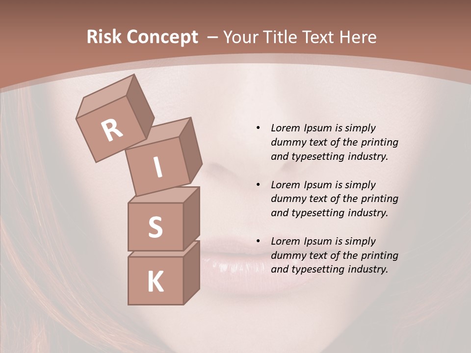 Glamourous Gloomy Sad PowerPoint Template