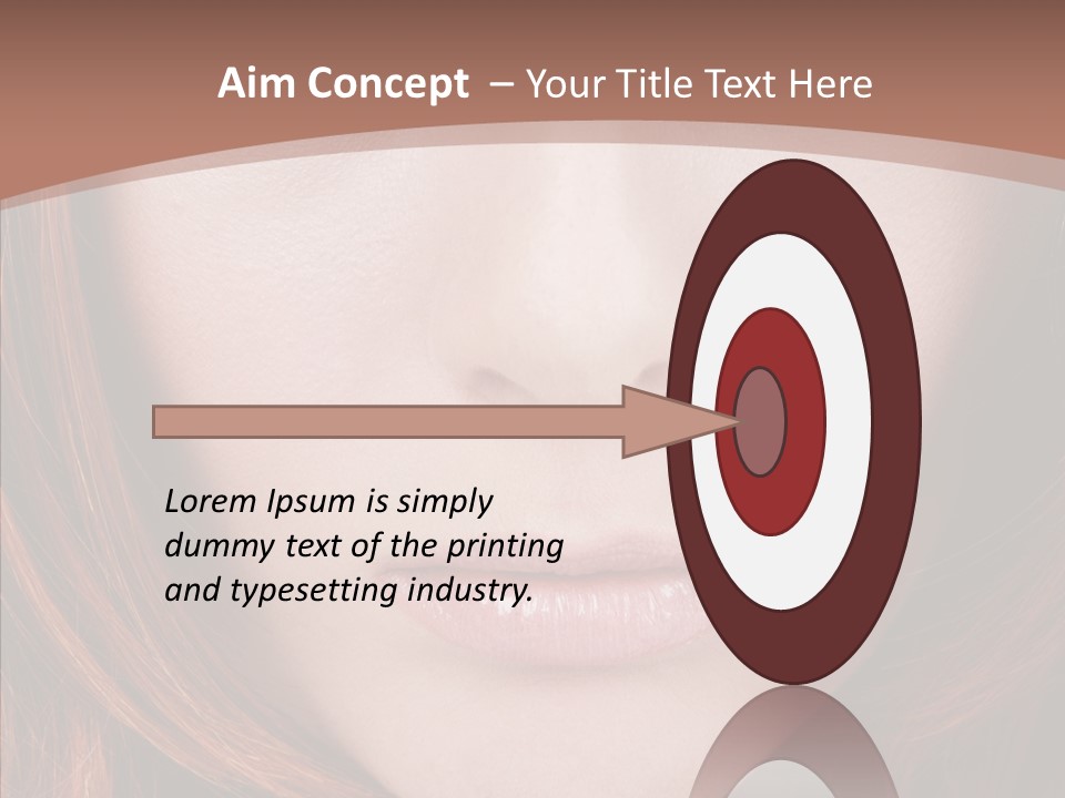 Glamourous Gloomy Sad PowerPoint Template