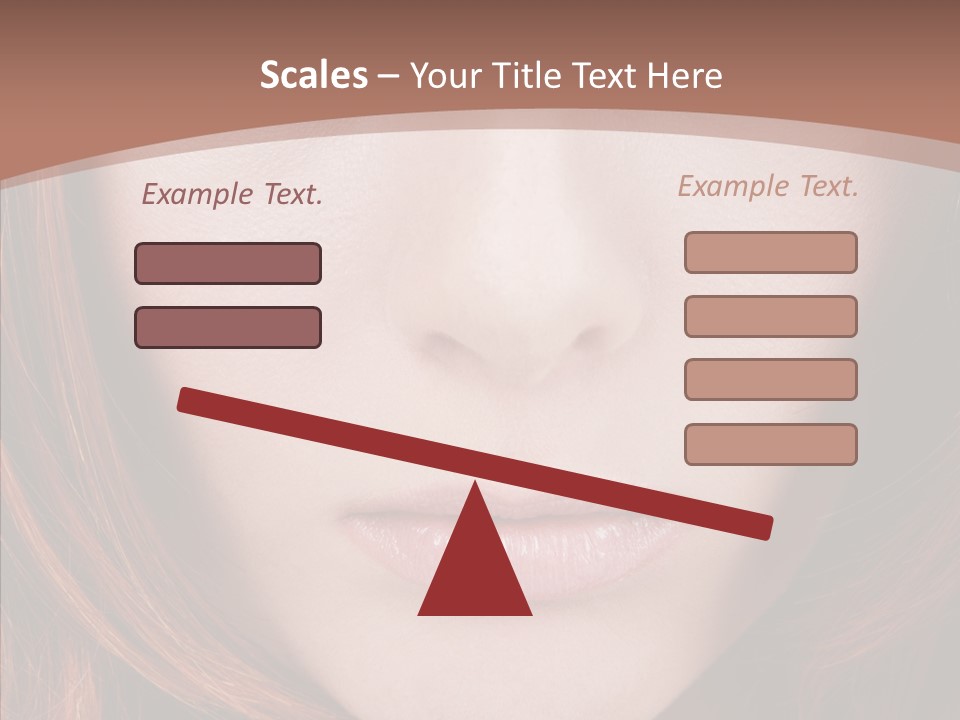 Glamourous Gloomy Sad PowerPoint Template