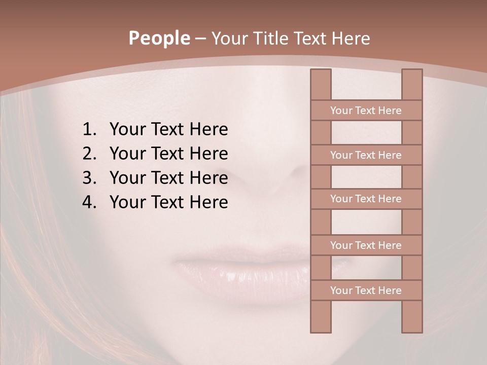 Glamourous Gloomy Sad PowerPoint Template