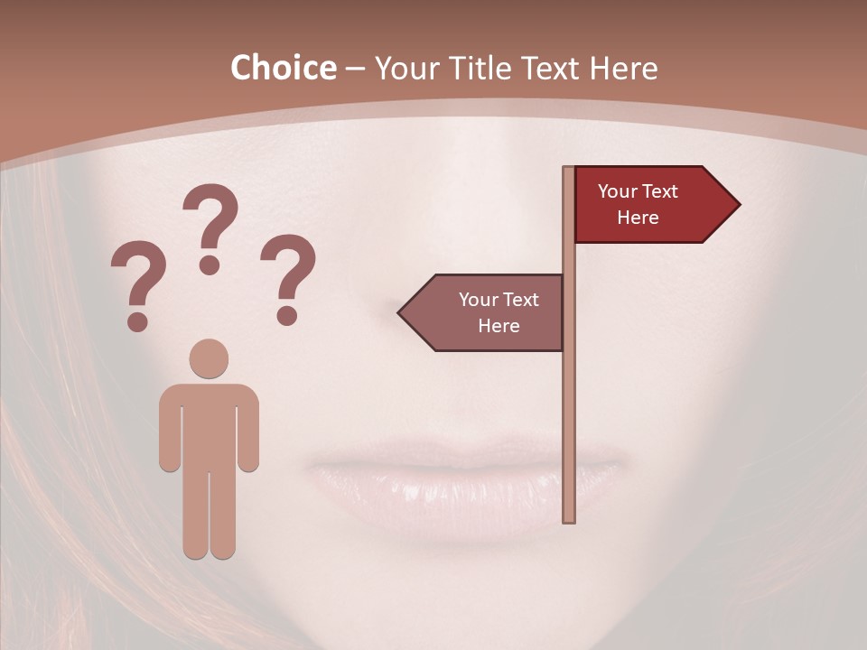 Glamourous Gloomy Sad PowerPoint Template