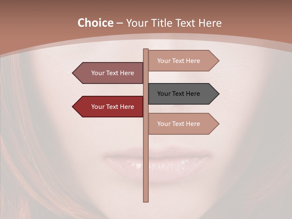 Glamourous Gloomy Sad PowerPoint Template