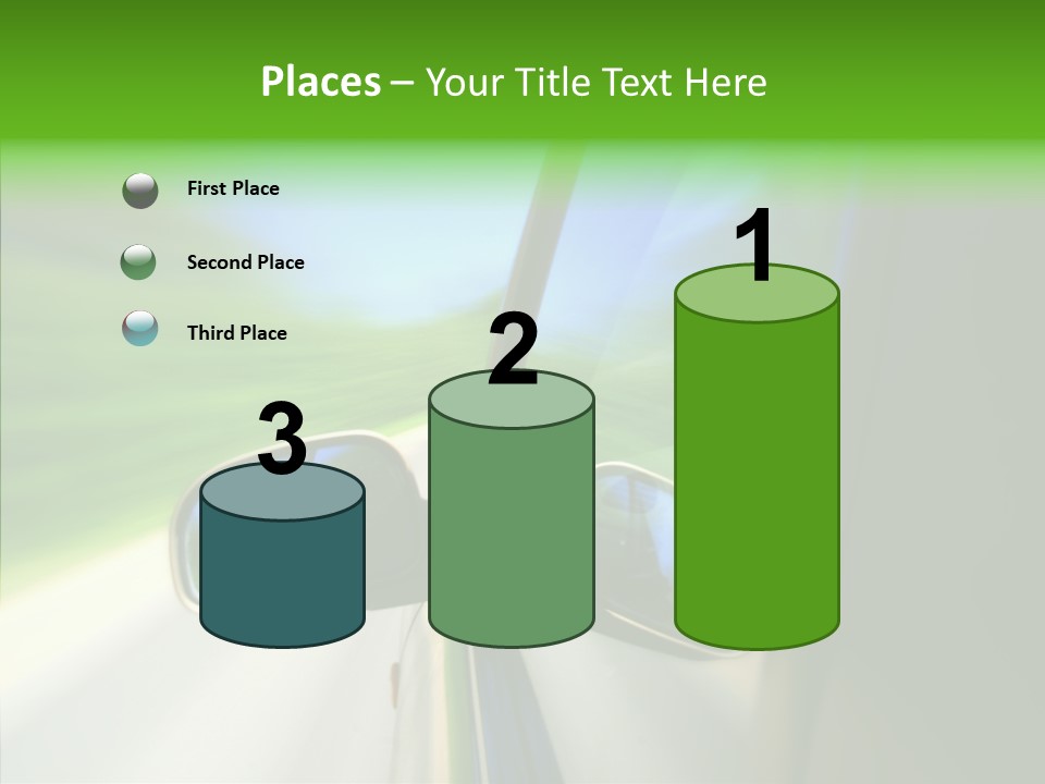 Automobile Outside Zoom PowerPoint Template