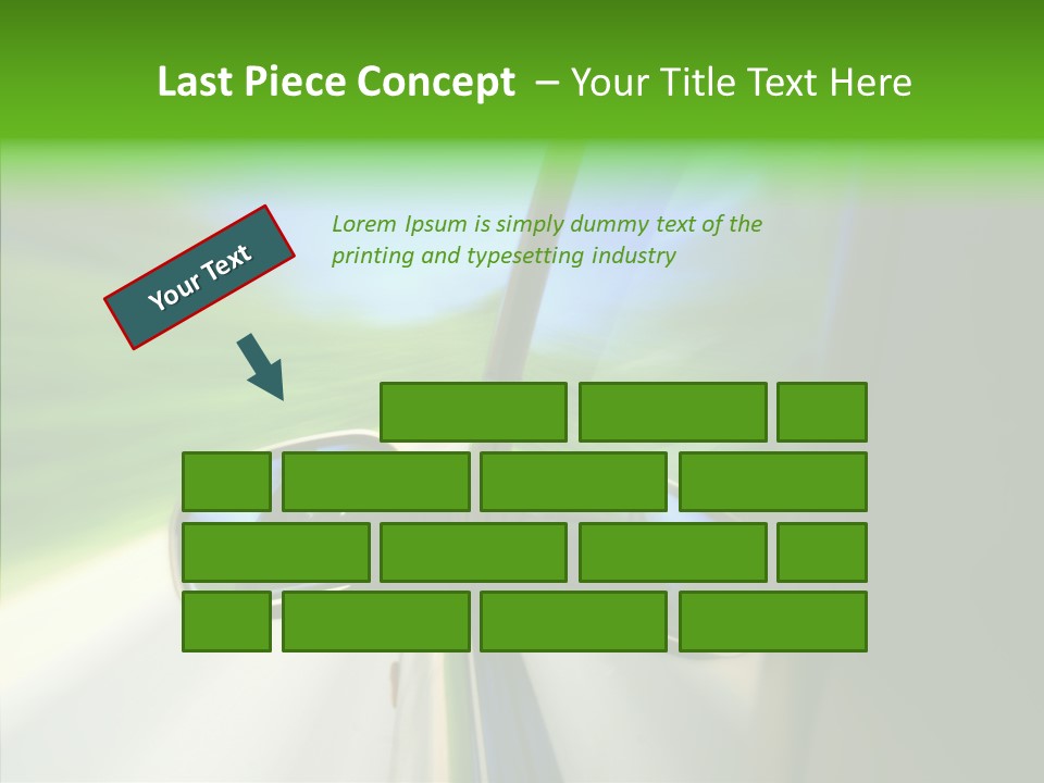 Automobile Outside Zoom PowerPoint Template