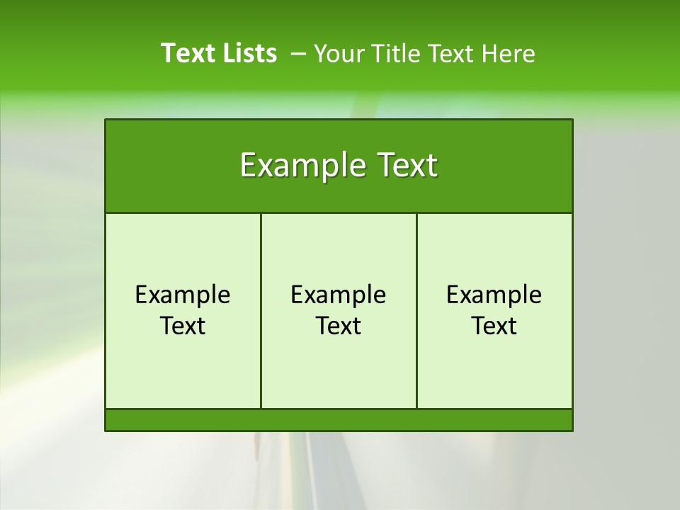 Automobile Outside Zoom PowerPoint Template