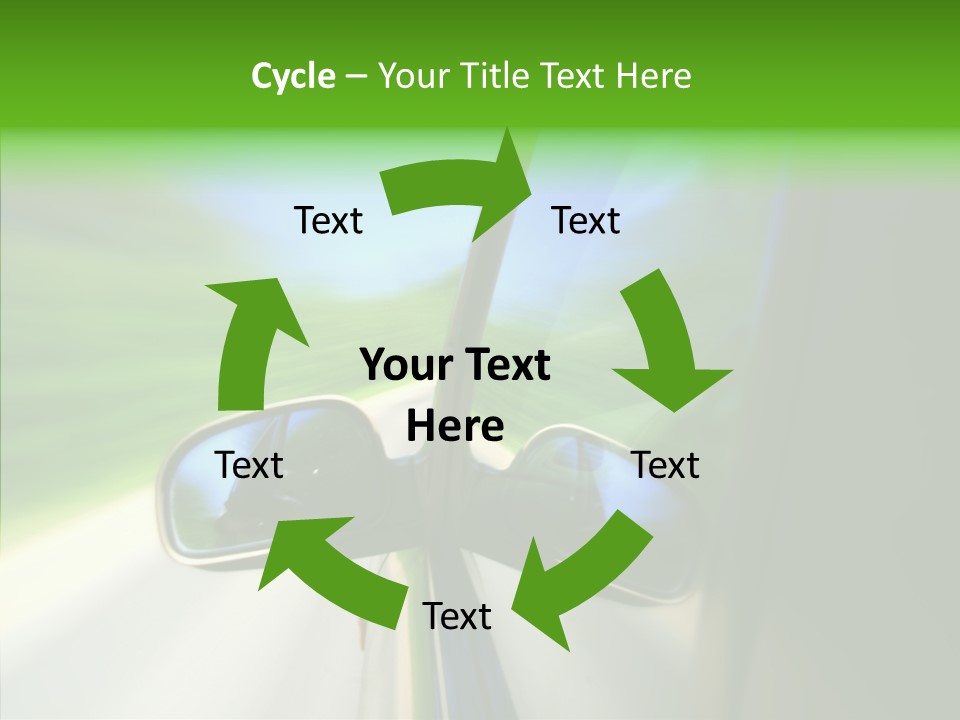 Automobile Outside Zoom PowerPoint Template