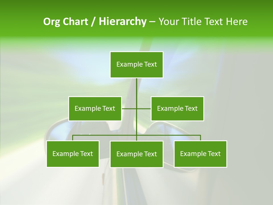 Automobile Outside Zoom PowerPoint Template