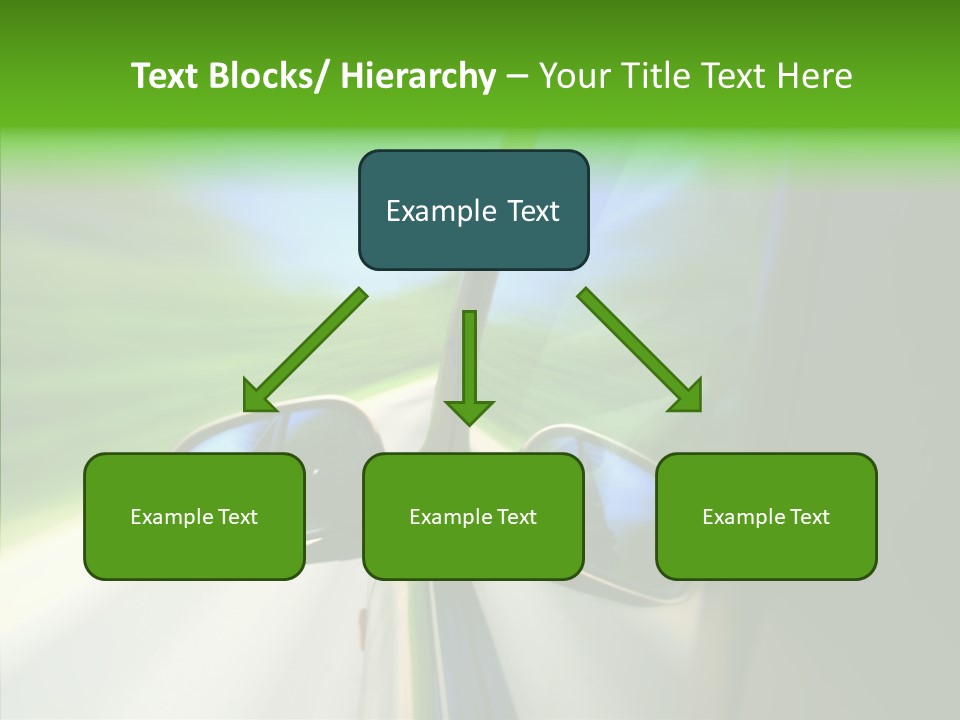 Automobile Outside Zoom PowerPoint Template