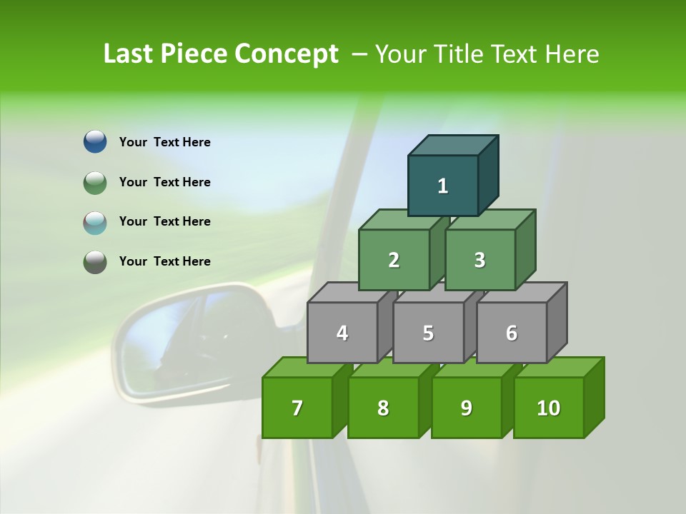 Automobile Outside Zoom PowerPoint Template