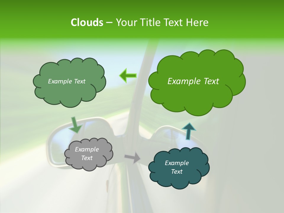 Automobile Outside Zoom PowerPoint Template