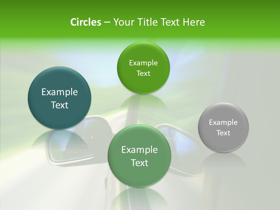 Automobile Outside Zoom PowerPoint Template