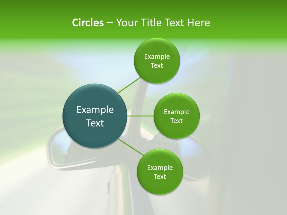 Automobile Outside Zoom PowerPoint Template