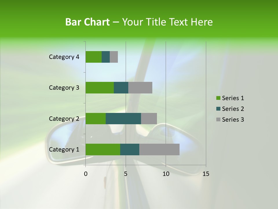 Automobile Outside Zoom PowerPoint Template