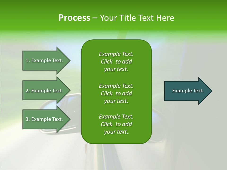 Automobile Outside Zoom PowerPoint Template