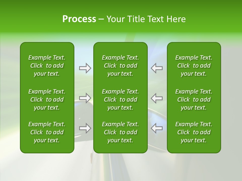 Automobile Outside Zoom PowerPoint Template