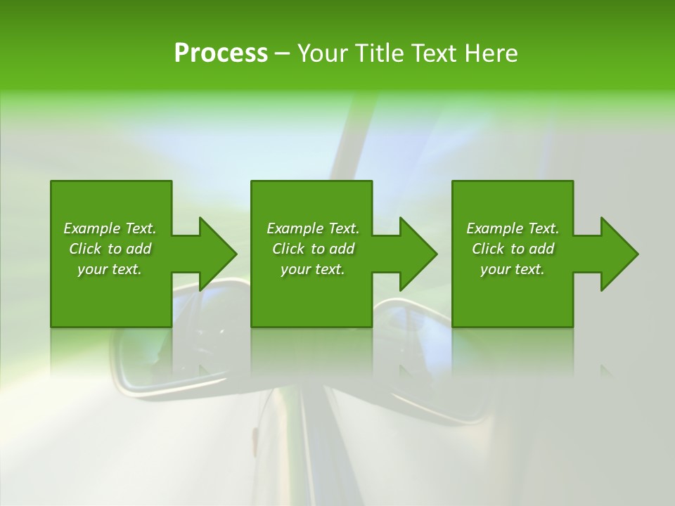 Automobile Outside Zoom PowerPoint Template
