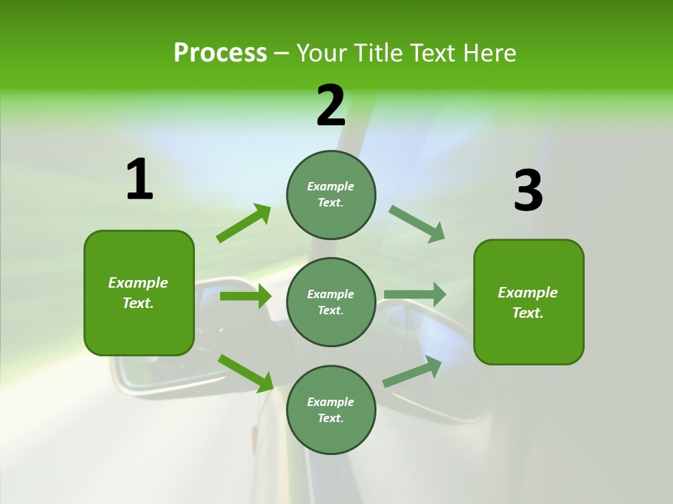 Automobile Outside Zoom PowerPoint Template