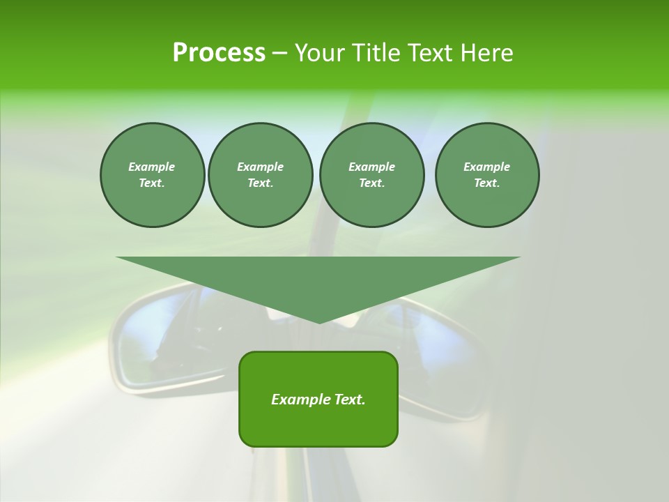 Automobile Outside Zoom PowerPoint Template