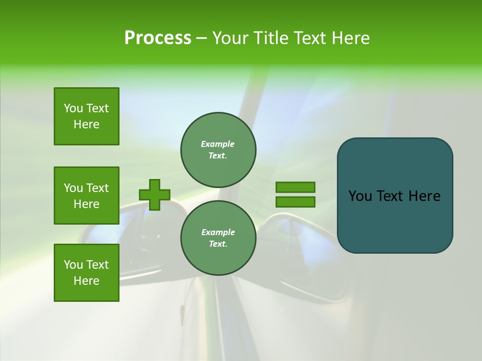 Automobile Outside Zoom PowerPoint Template