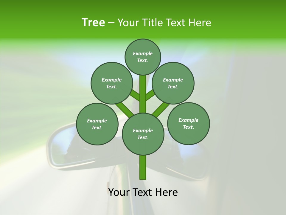 Automobile Outside Zoom PowerPoint Template