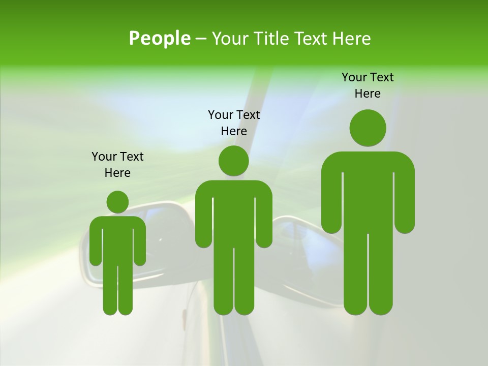 Automobile Outside Zoom PowerPoint Template