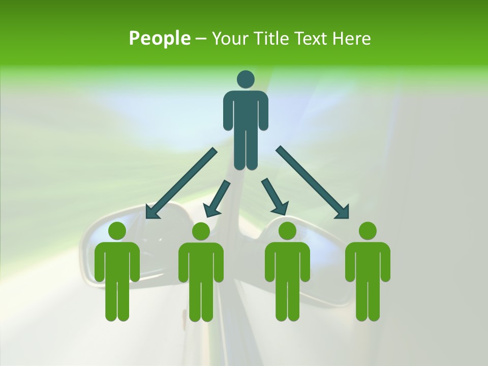 Automobile Outside Zoom PowerPoint Template