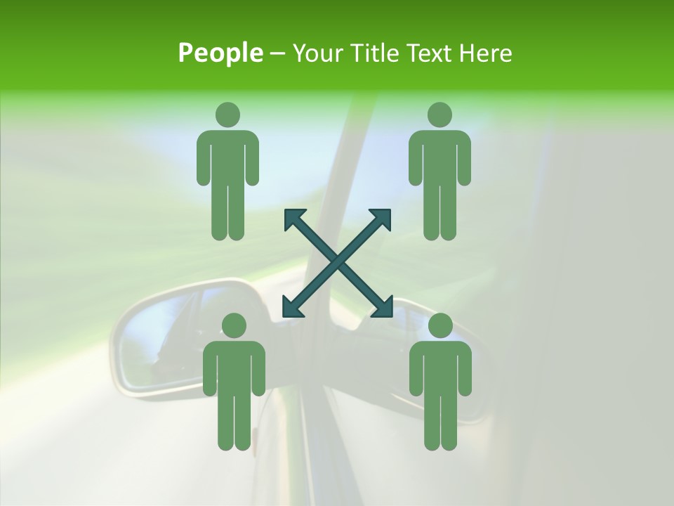 Automobile Outside Zoom PowerPoint Template